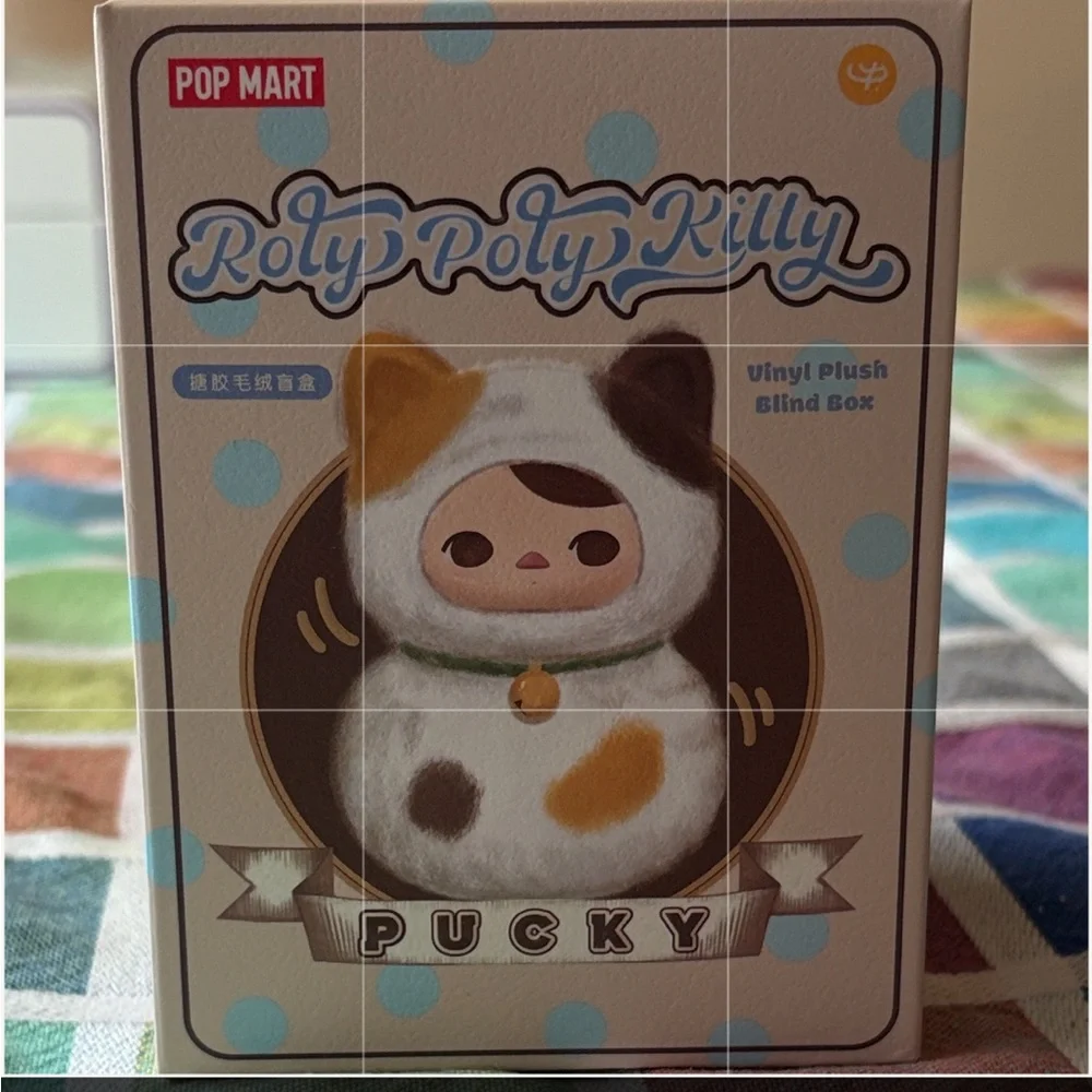 🐱 POP MART PUCKY ROLY POLY KITTY SERIES VINYL PLUSH BLIND BOX 🐱 NWT 🐱